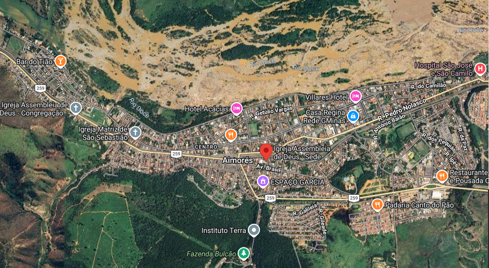 Mapa do Local