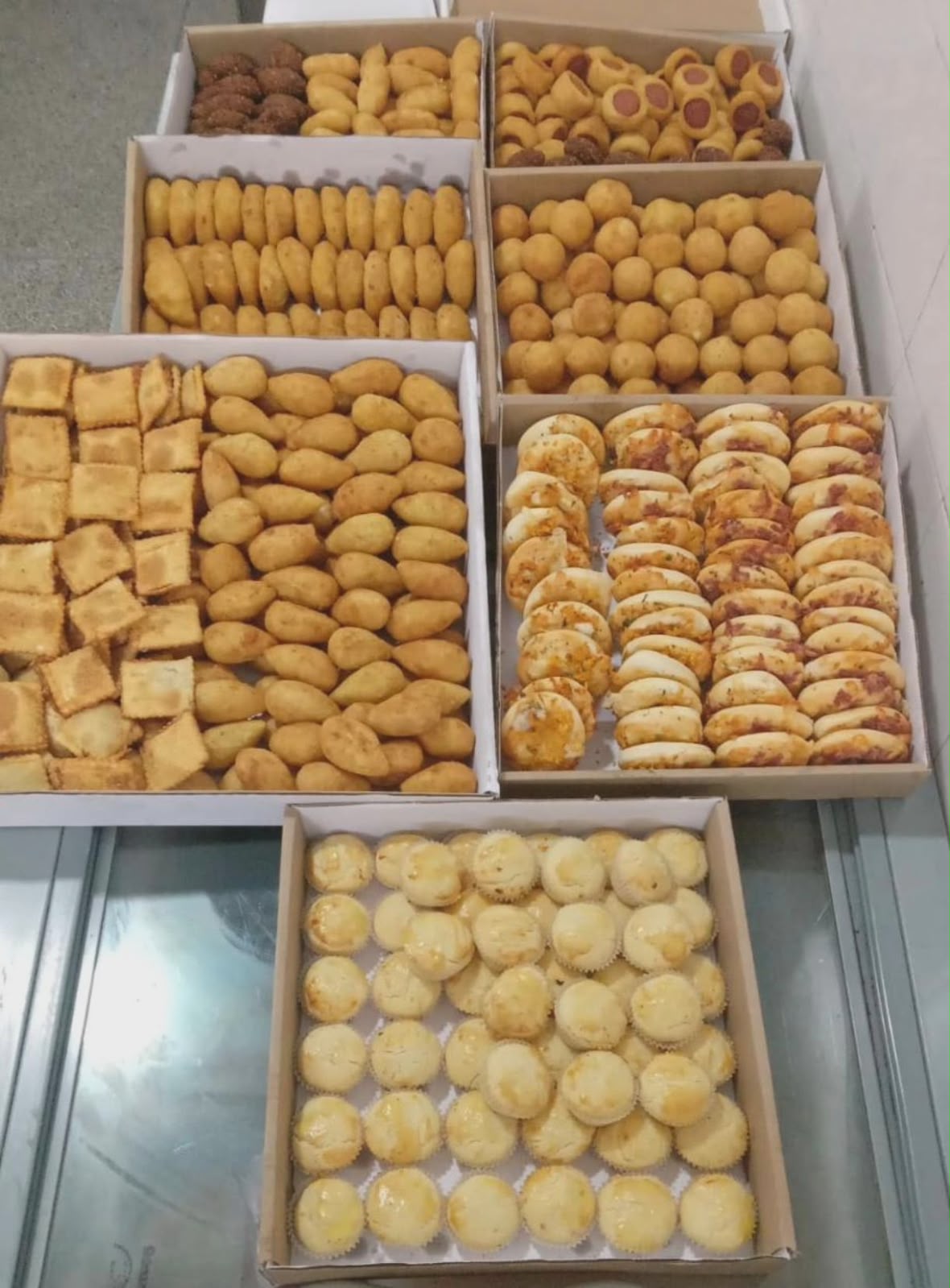 Mini Salgados Cento
