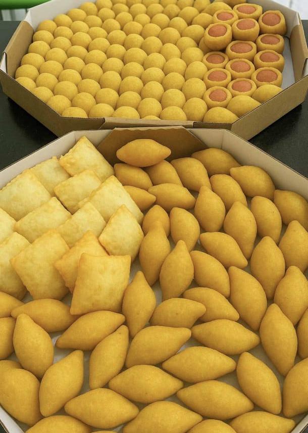 Mini Salgados Cento