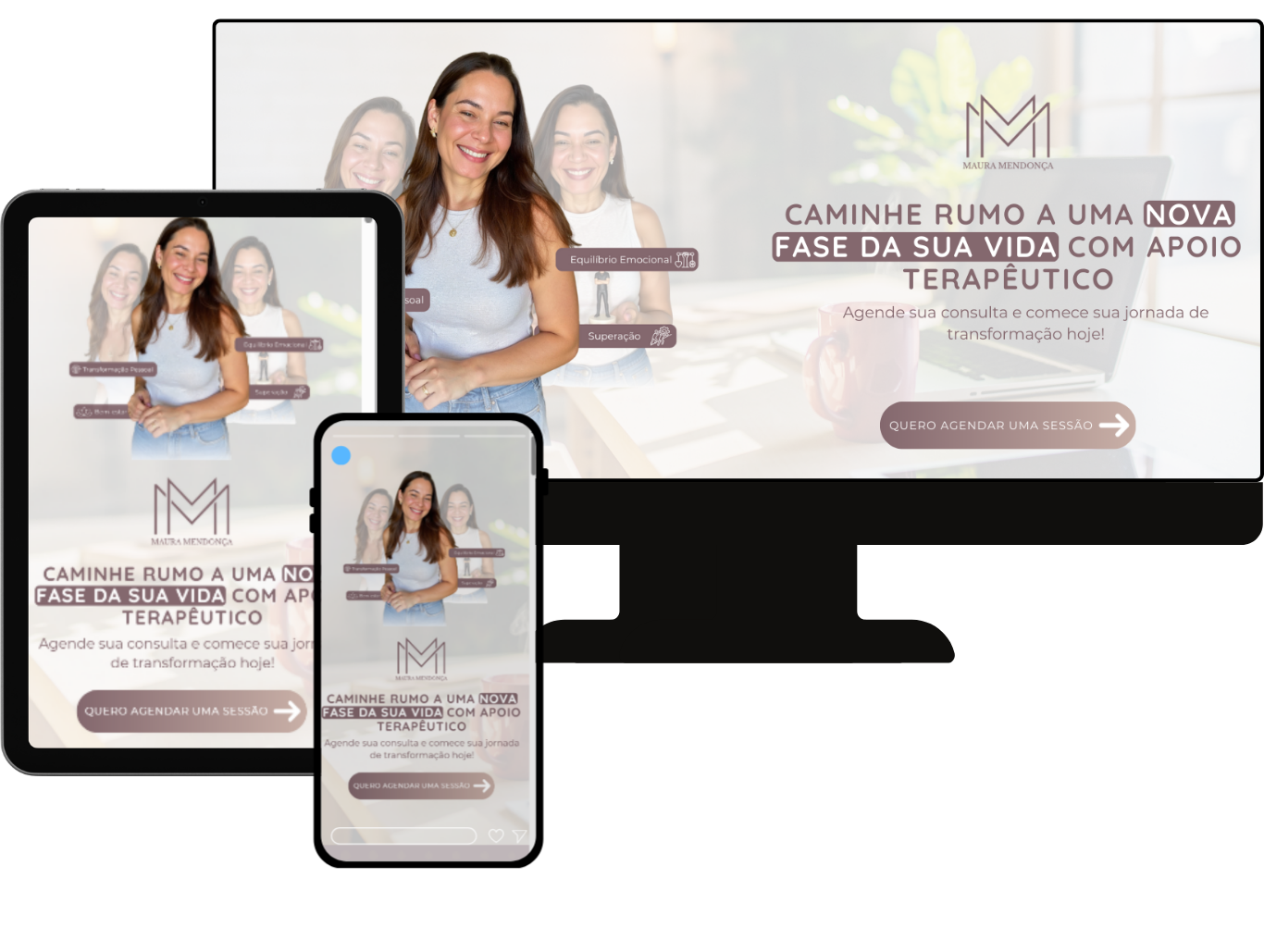 Exemplo de site personalizado